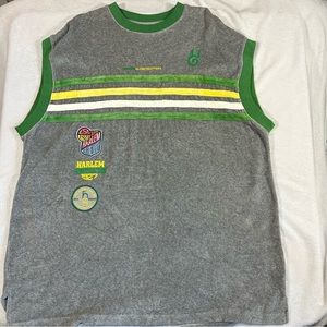 Harlem Globetrotters Platinum Fubu Jersey Shirt XXL Gray